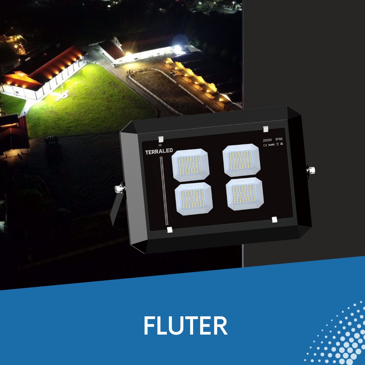 led fluter 1000 watt