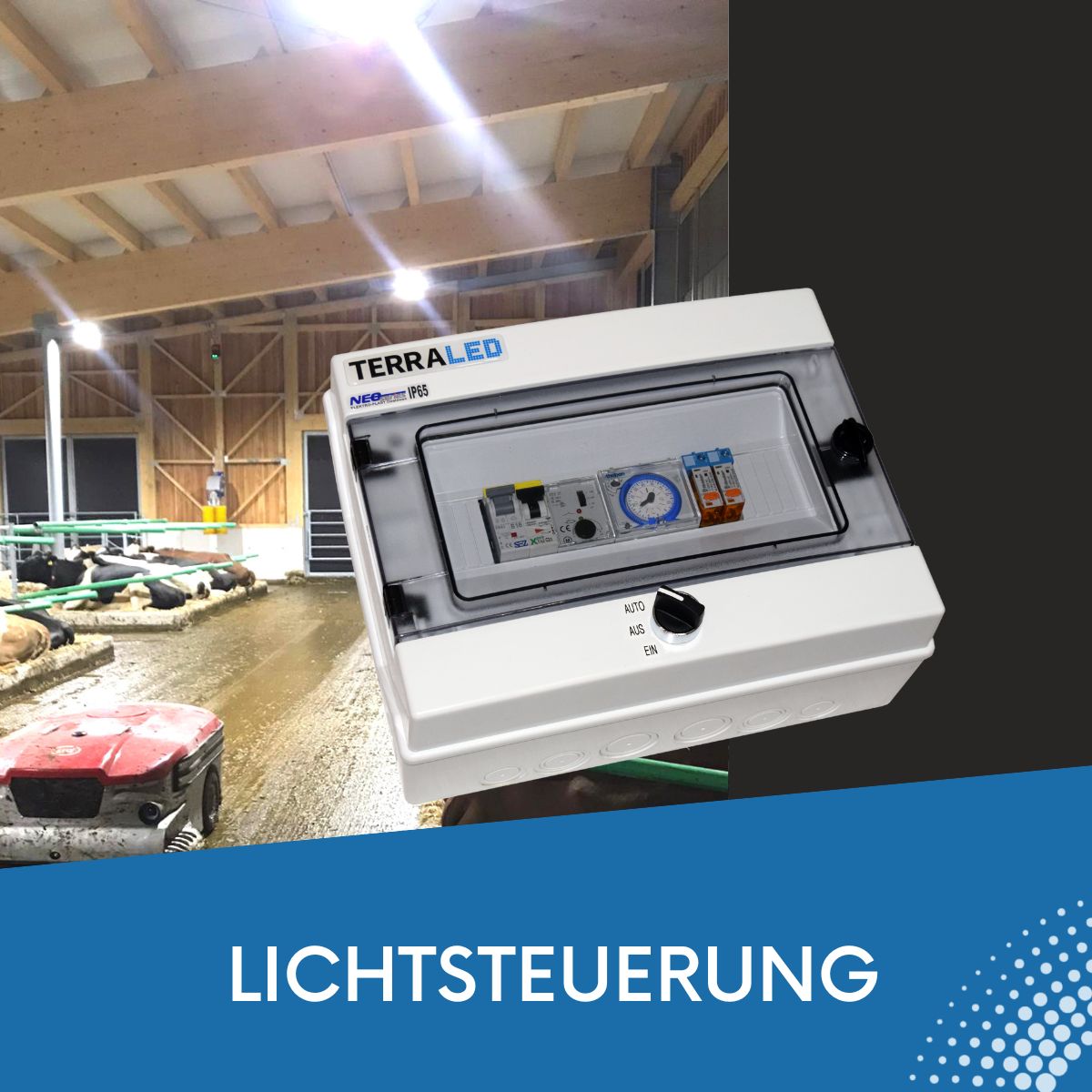 lichtsteuerung milchviehstall