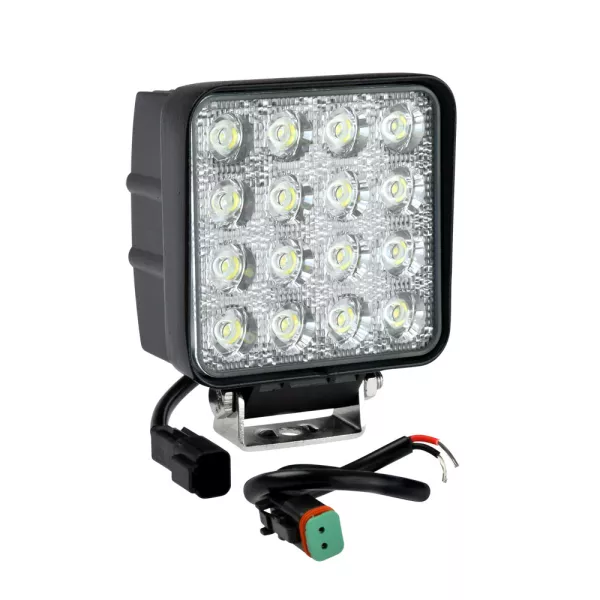 LED Zusatzscheinwerfer BULLED 48 Watt 12-24V 3680 Lumen