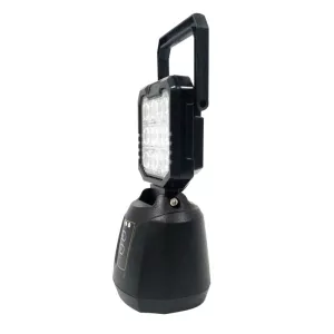 LED Arbeitsscheinwerfer mit Akku 2200 Lumen mit KFZ-Stecker SOS-Funktion