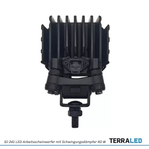 LED Arbeitsscheinwerfer 40 Watt Heavy-Duty-Ausführung | 3600 Lumen | mit Schwingungsdämpfer