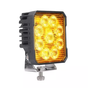 Kombischeinwerfer LED Arbeitsscheinwerfer & Frontblitzer 2in1 45 Watt weiß/orange Zulassung ECE-R65