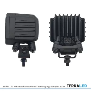 LED Arbeitsscheinwerfer 60 Watt Heavy-Duty-Ausführung | 5400 Lumen | mit Schwingungsdämpfer