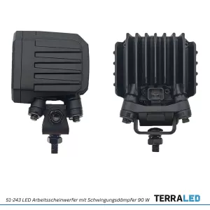 LED Arbeitsscheinwerfer 90 Watt Heavy-Duty-Ausführung | 8100 Lumen | mit Schwingungsdämpfer