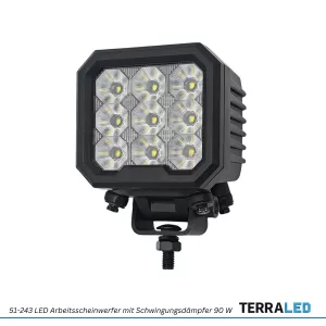 LED Arbeitsscheinwerfer 90 Watt Heavy-Duty-Ausführung | 8100 Lumen | mit Schwingungsdämpfer