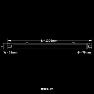 LED Feuchtraumleuchten 6750 Lumen Terraled Schweinestall