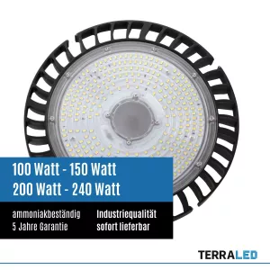 LED Hallenstrahler 200 Watt Quality dimmbar ammoniakbeständig