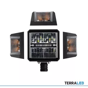 LED Hauptscheinwerfer 72 Watt mit Blinker Straßenzulassung