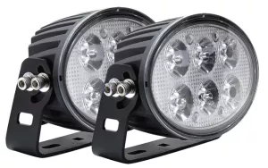 Vorteilspack LED Fernscheinwerfer 2x 60 Watt Gesamt 13.200 Lumen 12V/24V
