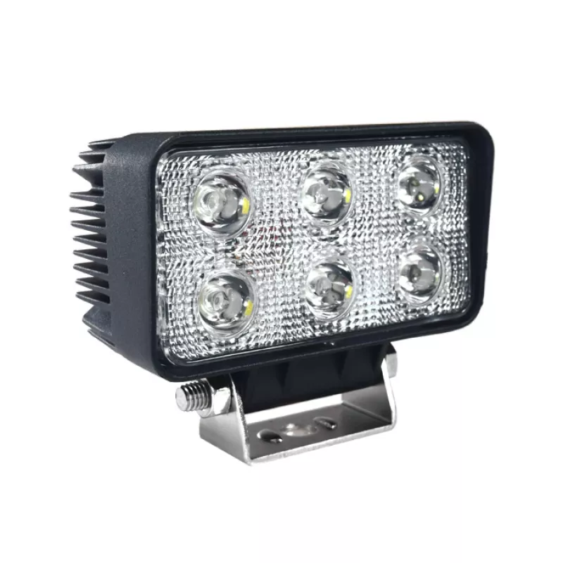 18W Led Scheinwerfer LED Scheinwerfer Zusätzliche Lampentiefe für Off-Road  Autos 12V 6 LEDs